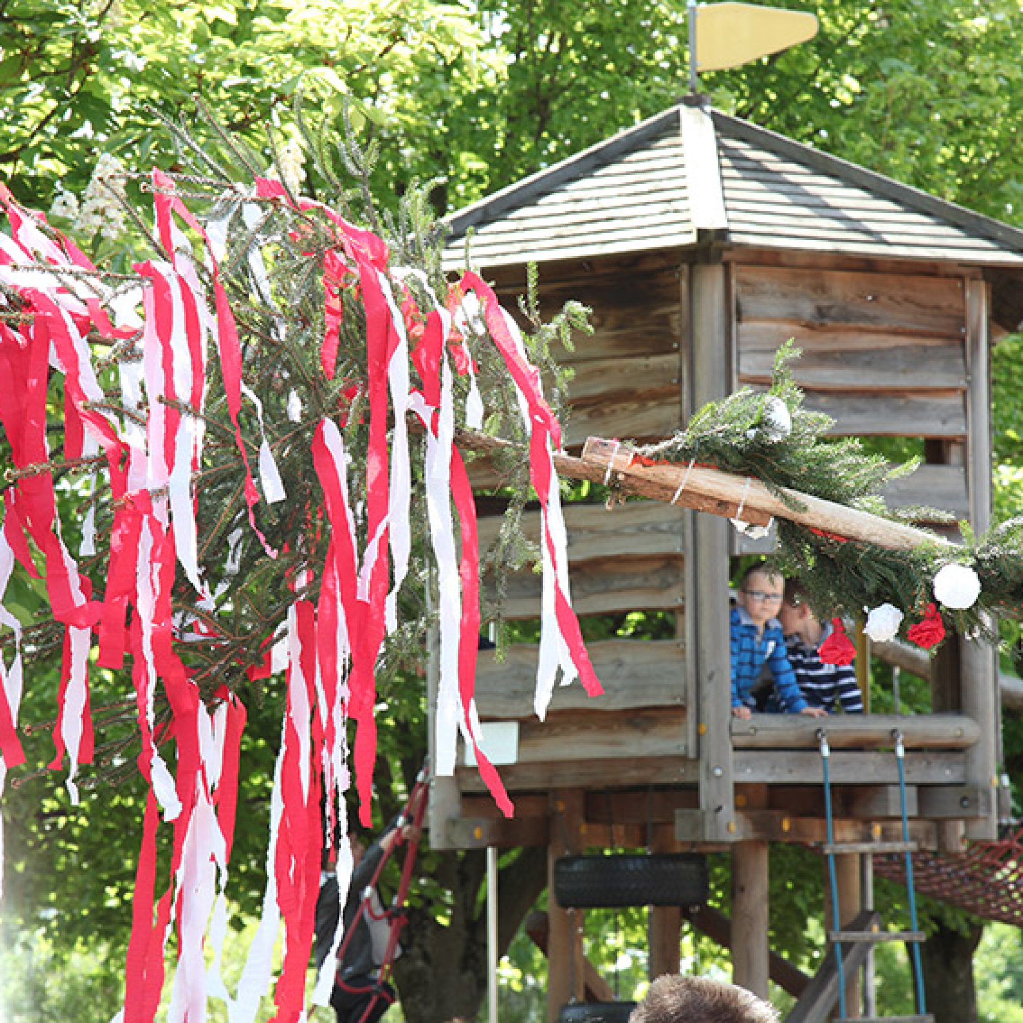 VS-Perg ::: Maibaumaufstellen