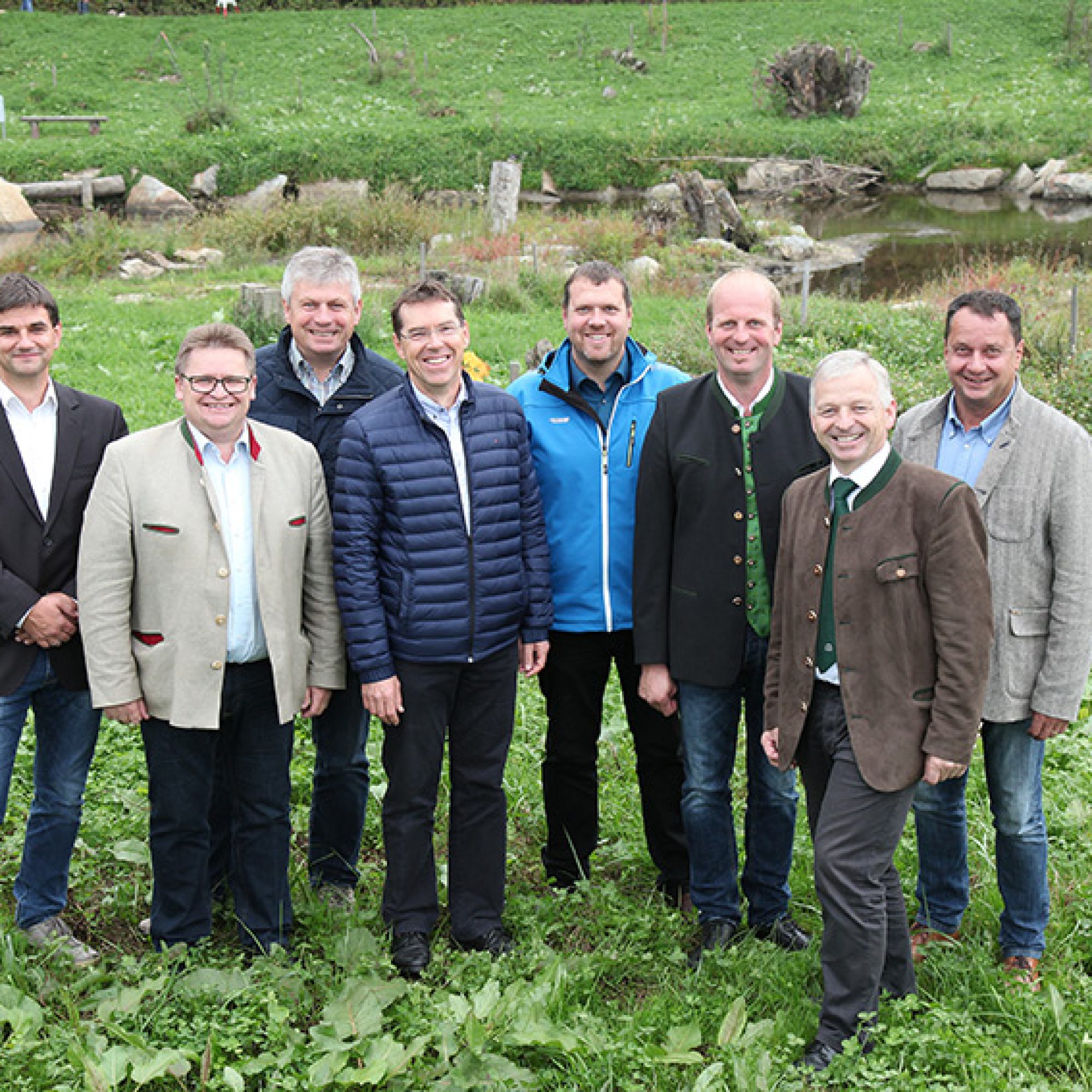 Eröffnungsfeier Renaturierungen Naarnfluss