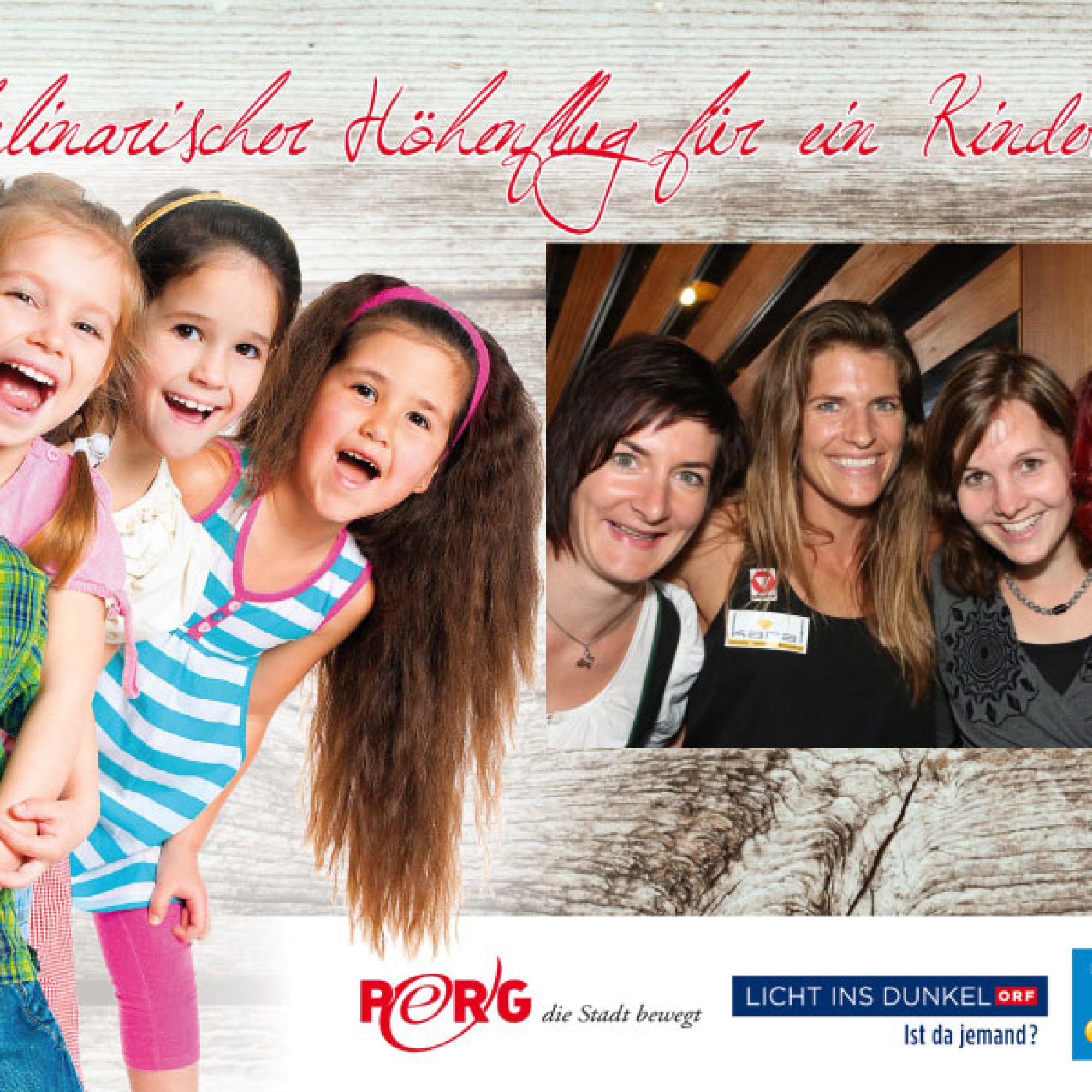 Ein kulinarischer Höhenflug für ein Kinderlächeln 2016