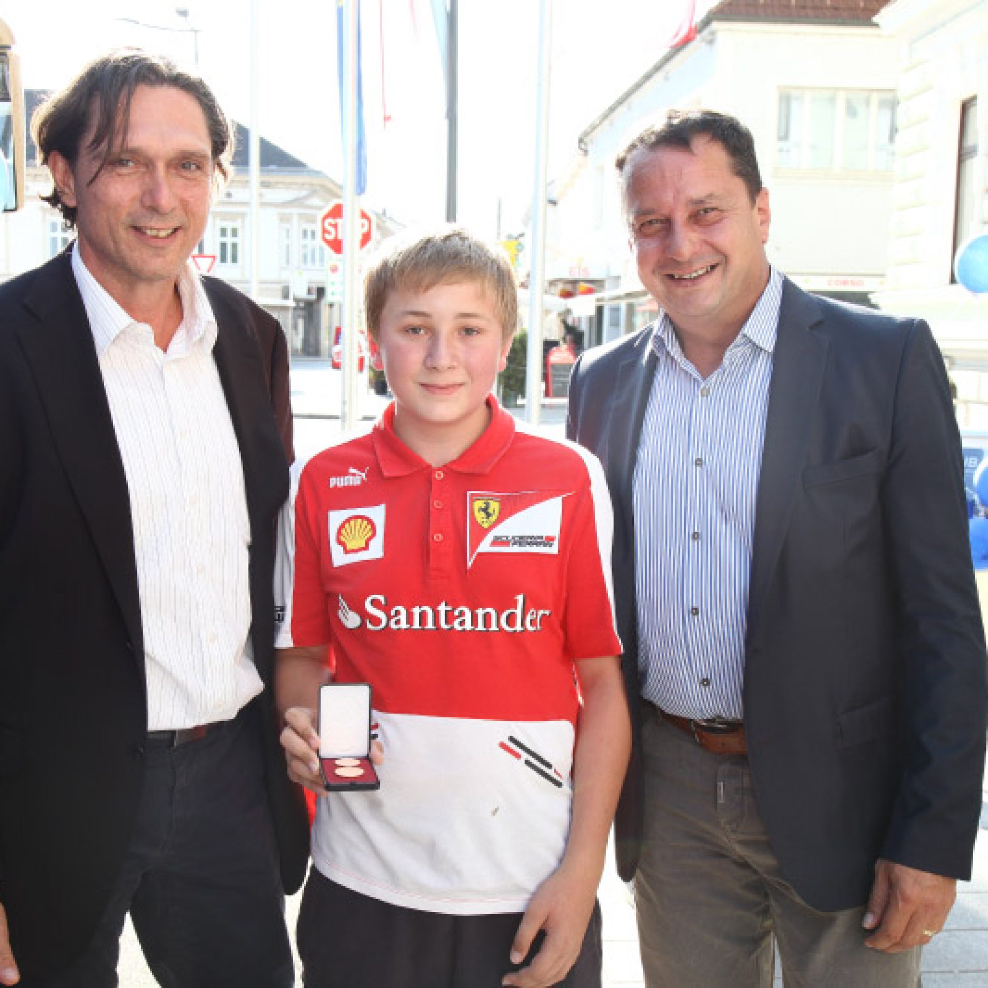 Neue 50 Euro Banknote in Perg vorgestellt