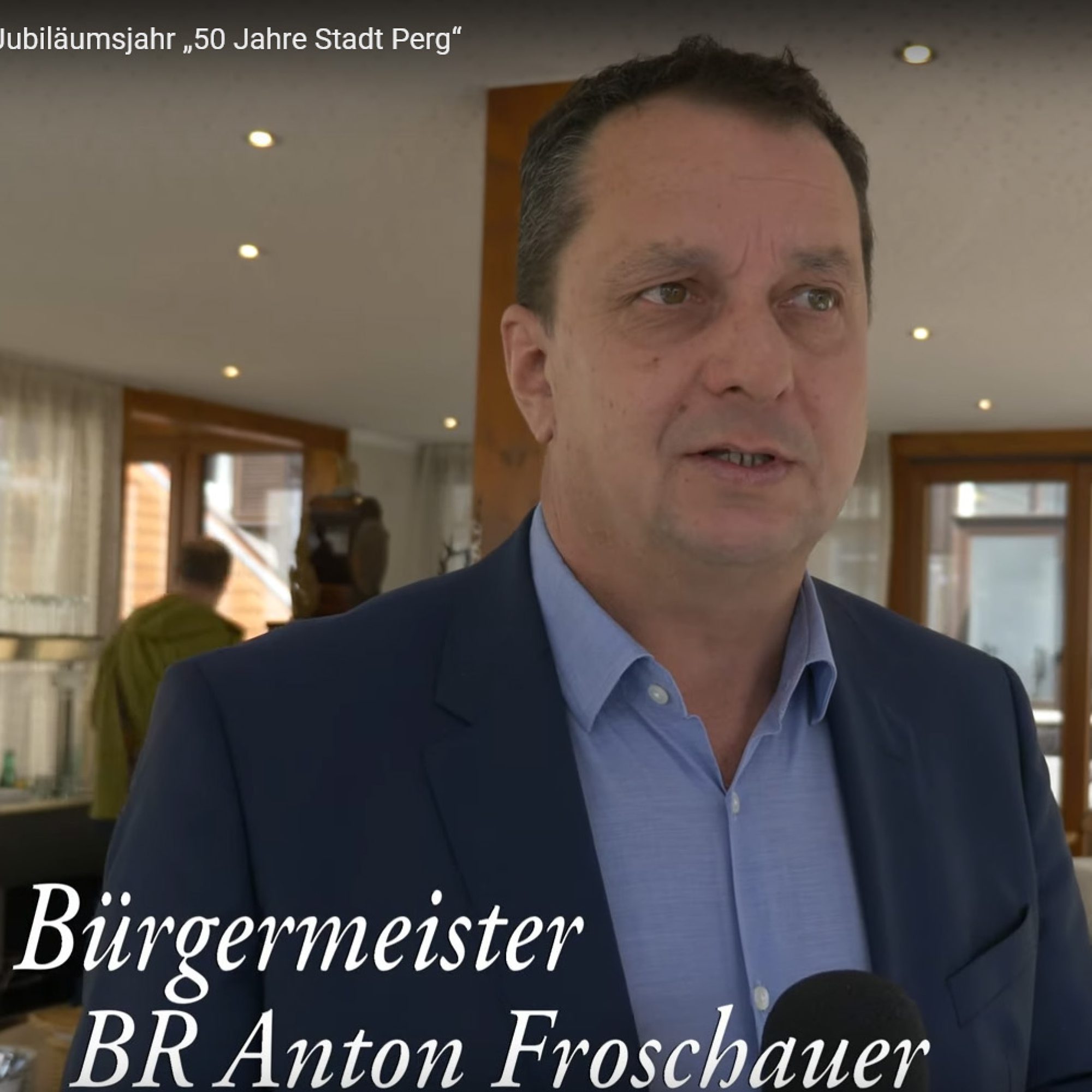 Pressefrühstück 50 Jahre Stadt Perg