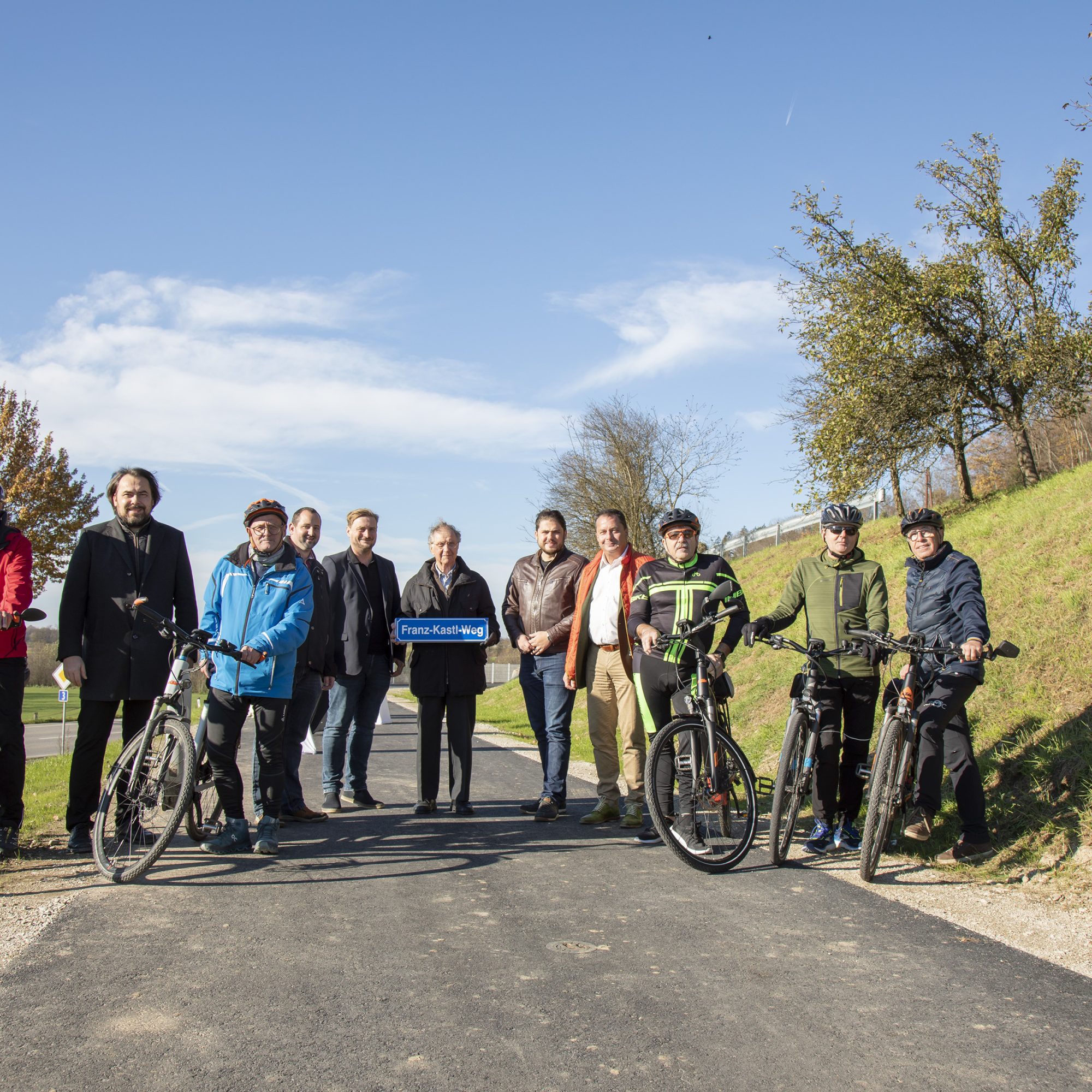 Verkehrsfreigabe Geh- und Radweg Tobra