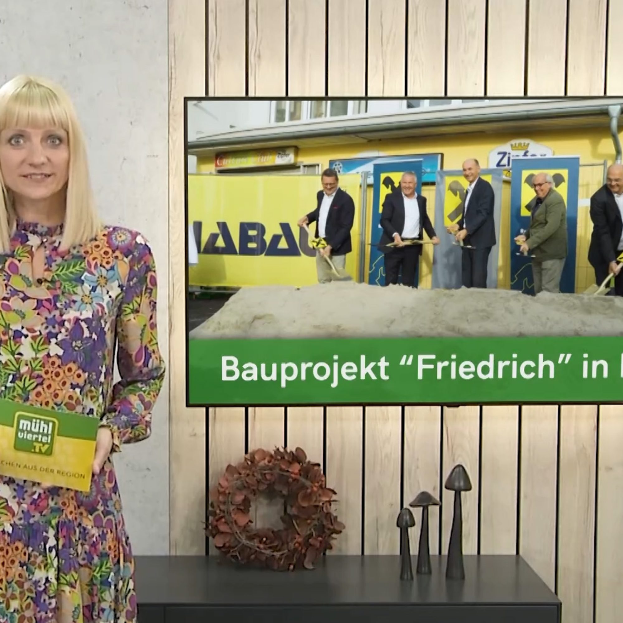 Bauprojekt „Friedrich“ der Raiffeisenbank Perg