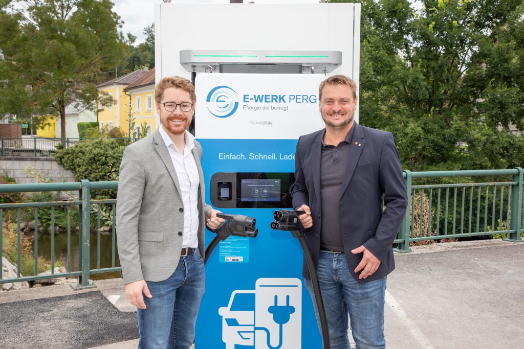 Perg hat erste Schnellladestation mit Speicher