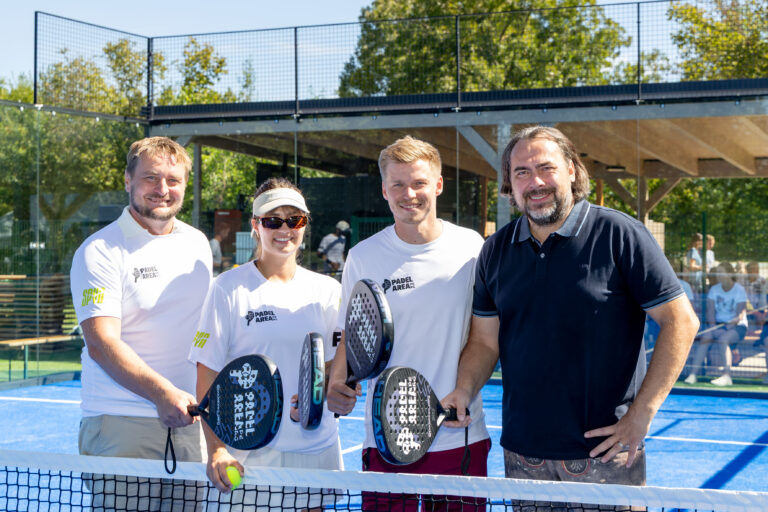 Neue Padel-Anlage in Perg offiziell eröffnet