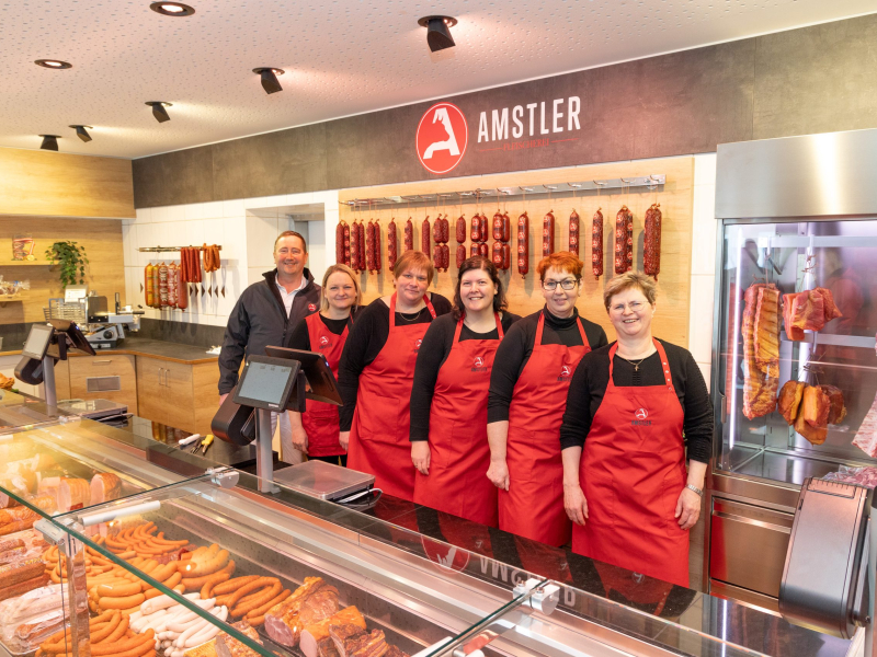 Fleischerei Amstler erstrahlt in neuem Glanz