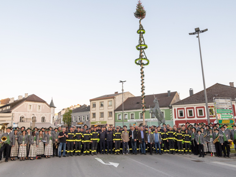 Maibaumfest 2026 in Perg: Starkes Miteinander und gelebte Tradition
